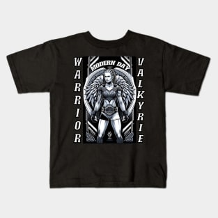 Valkyrie: Modern day warrior Kids T-Shirt